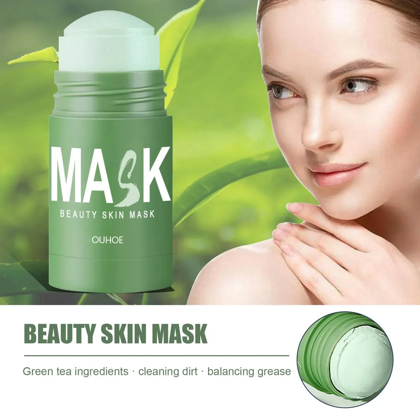 🔥 FLASH SALE🔥DEEP CLEANSE GREEN TEA PLANT CLEANING PASTE