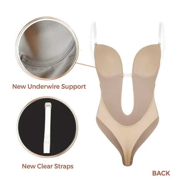 2023 Plunge Backless Body Shaper Bra