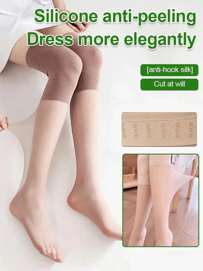⏳Time-Limited Special⏰Anti-snag Mugwort Knee Support Stockings