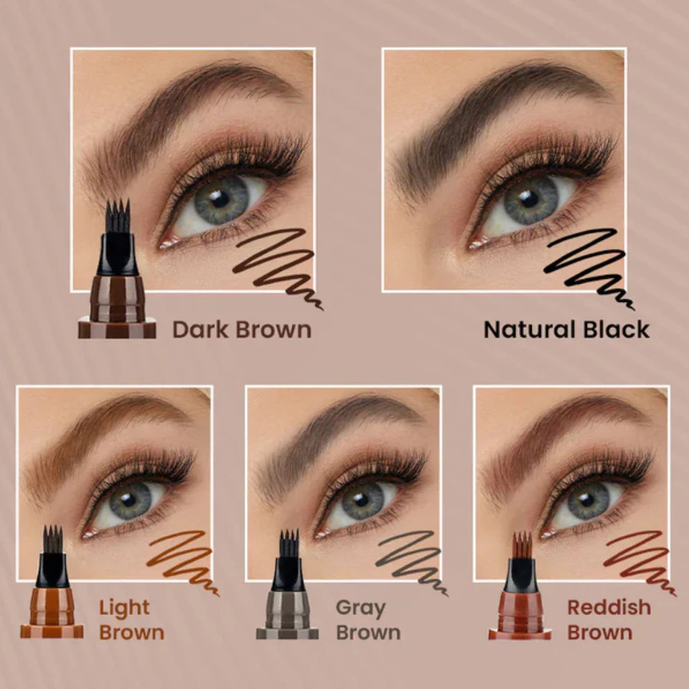 🔥Buy 1 Get 1 Free🔥Waterproof Four-tip Beard and Eyebrow Pen✨