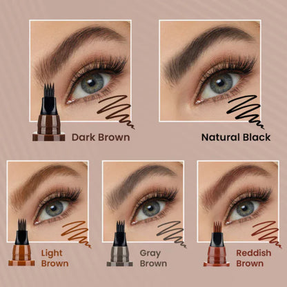 🔥Buy 1 Get 1 Free🔥Waterproof Four-tip Beard and Eyebrow Pen✨