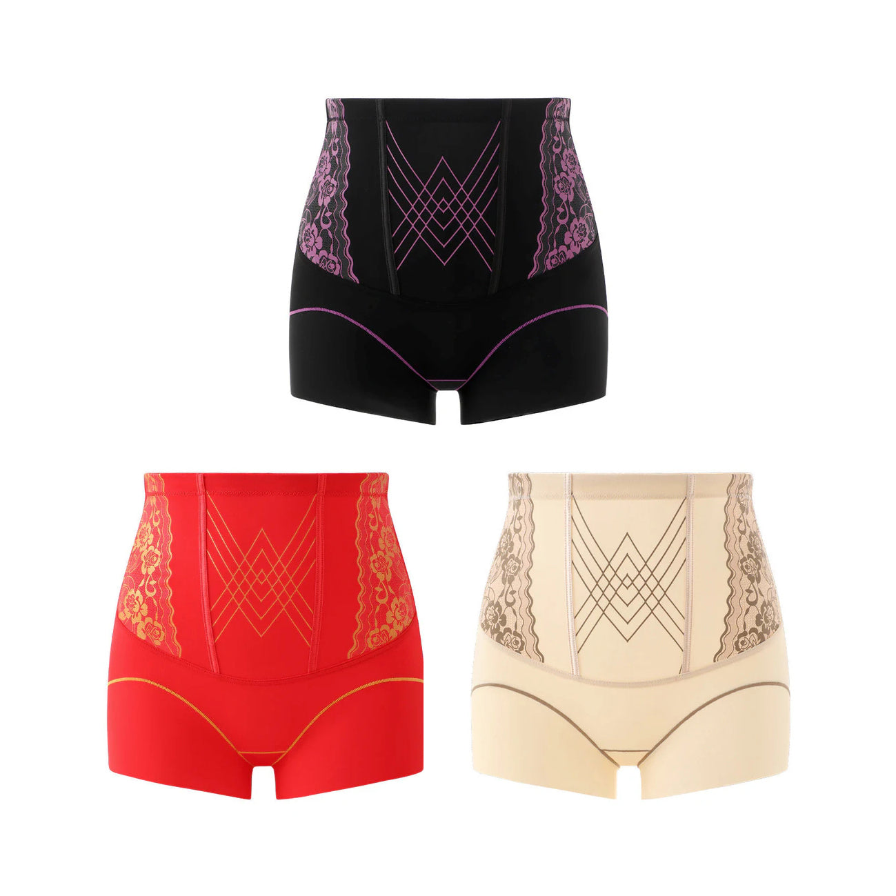 【⏰Buy 1 get 2 free⏰】High-Waisted Tummy-Control Shaping Underwear