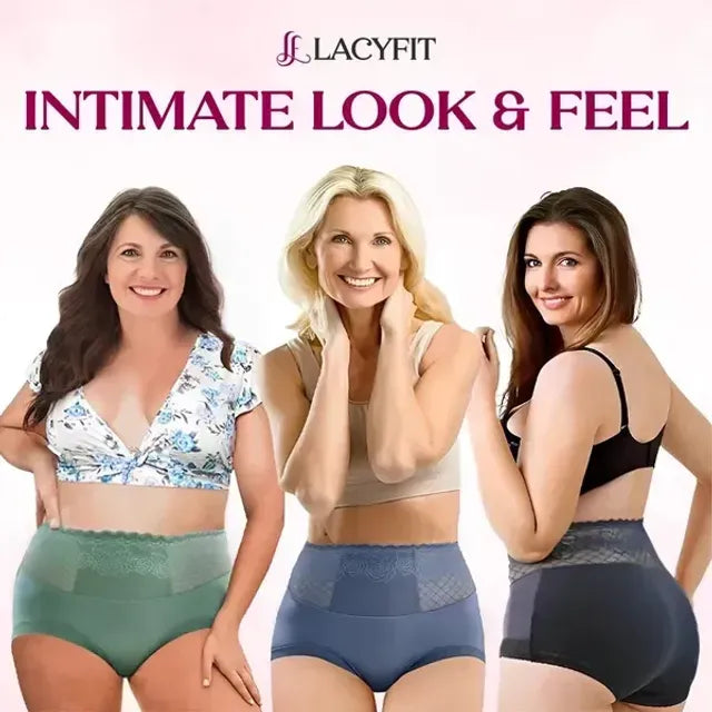 LacyFit 💖Last Day 70% OFF✨⛱️#1 Free Shipping🏆- Silky Comfort High Waist Hiplift Panties