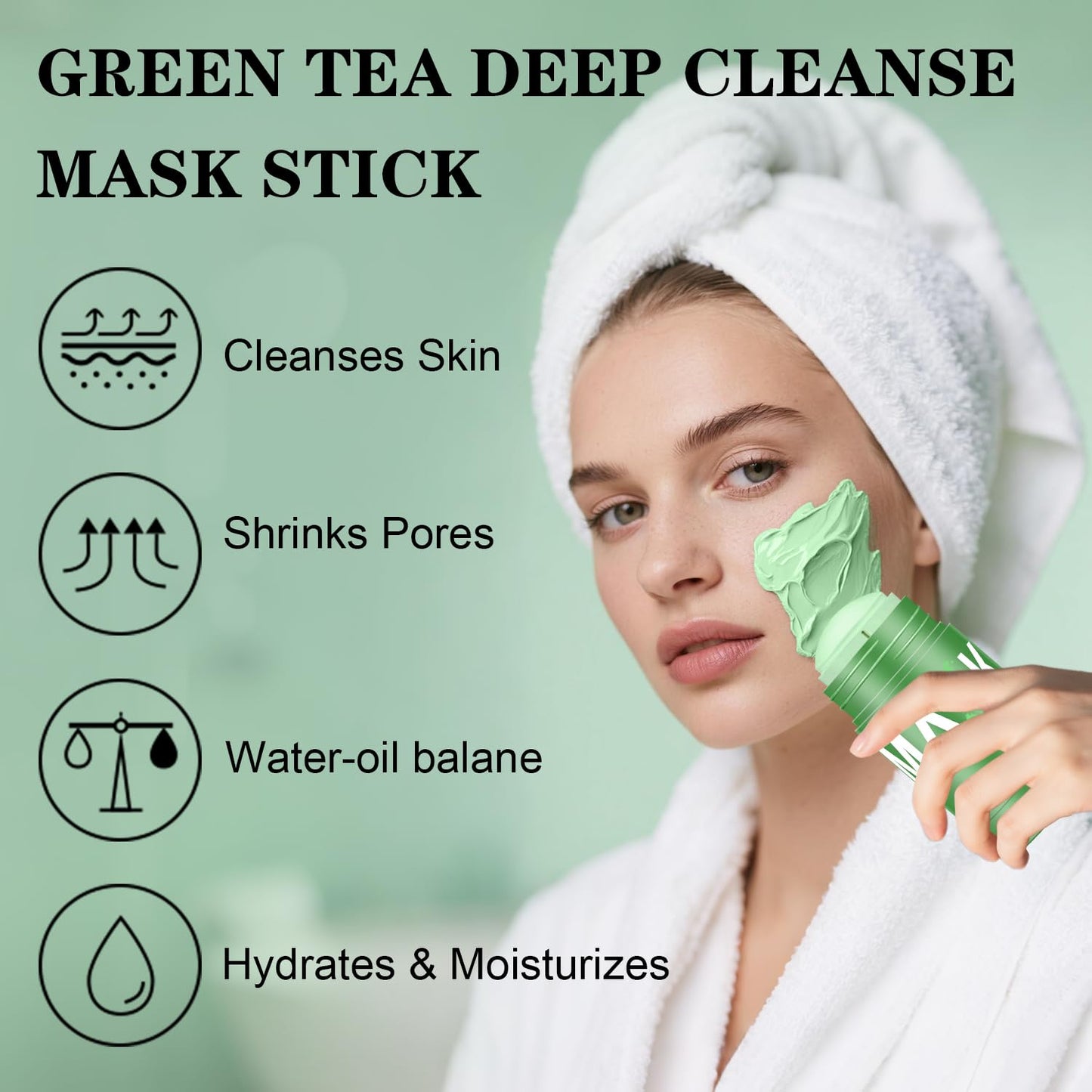 🔥 FLASH SALE🔥DEEP CLEANSE GREEN TEA PLANT CLEANING PASTE