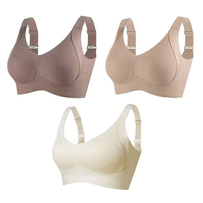 🔥Buy one get two free🔥Women's Ribbed Adjustable Wireless Bra