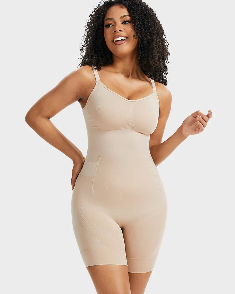 All-in-One Sculpting Bodysuit with Easy-Off Design