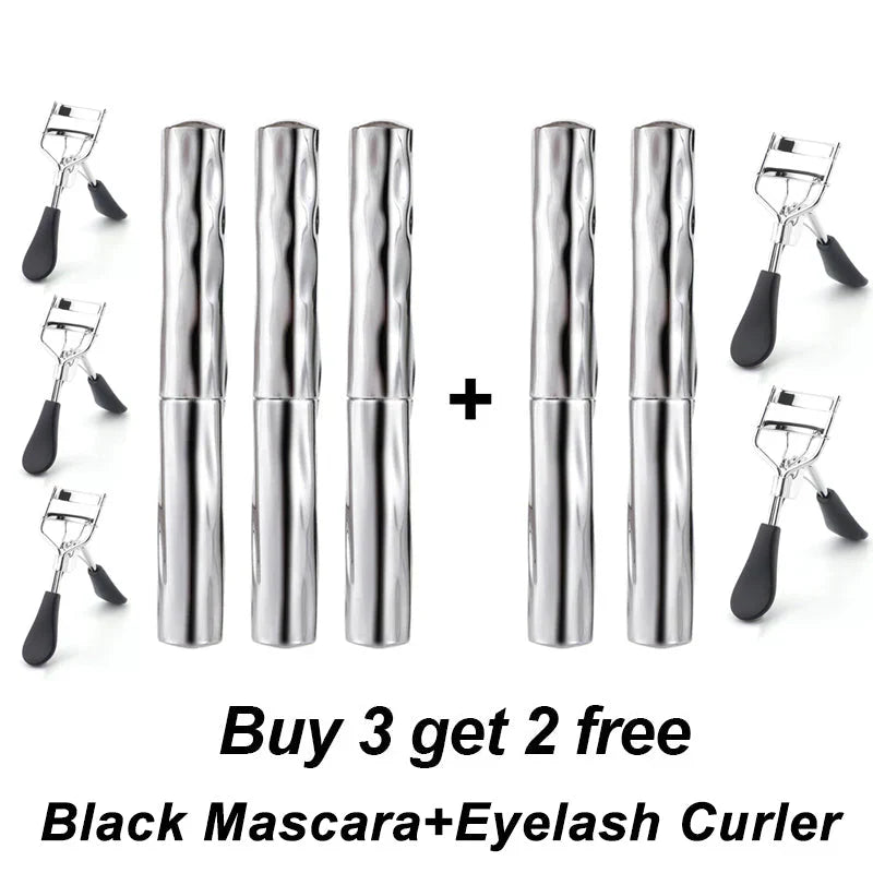 🔥Buy2 get 1 free🔥2026 Hot Sale🔥Waterproof & Sweatproof Lengthening & Curling Mascara