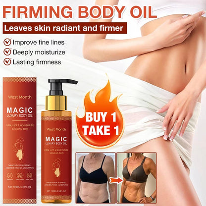 Firming Body Oil that tightens and rejuvenates skin in just 24 hours