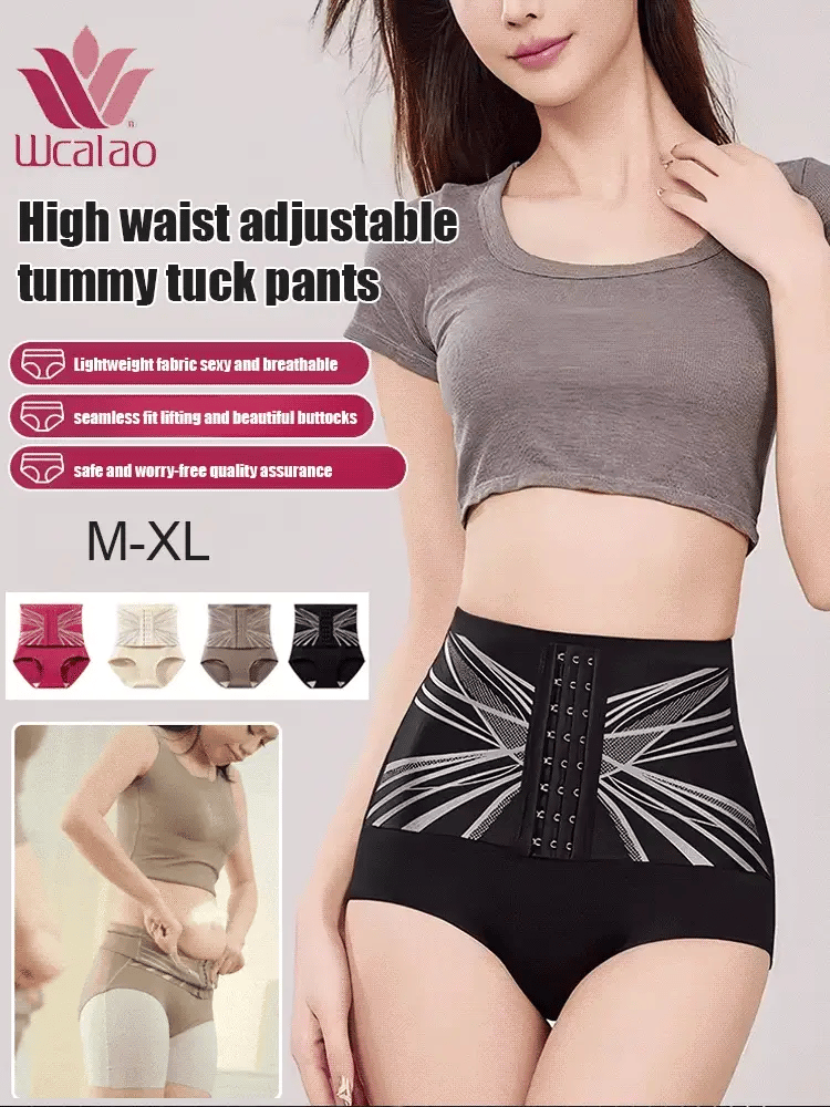 【⏰BUY 1 GET 1 FREE⏰】🌸Mega Sale💐FASHIONABLE WAIST BUTTONED TUMMY SHAVING PANTS