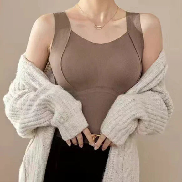 🎊Hot promotion 50%OFF🎊[Women’s Gift] Women's Thermal Tank Tops With Built-in Bra