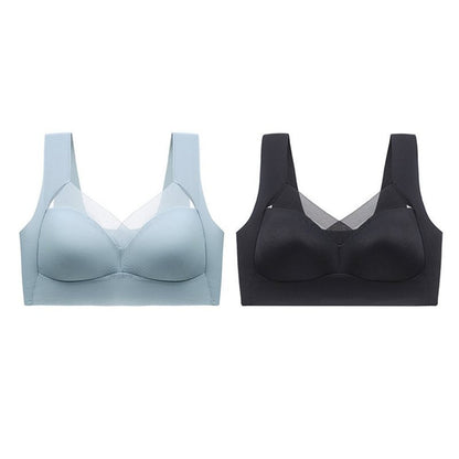 Plus Size Seamless Push Up Wireless Bras