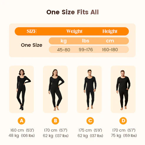 🌸Winter Mega Sale—Up to 50% Off!💐Seamless Elastic Thermal Inner Wear