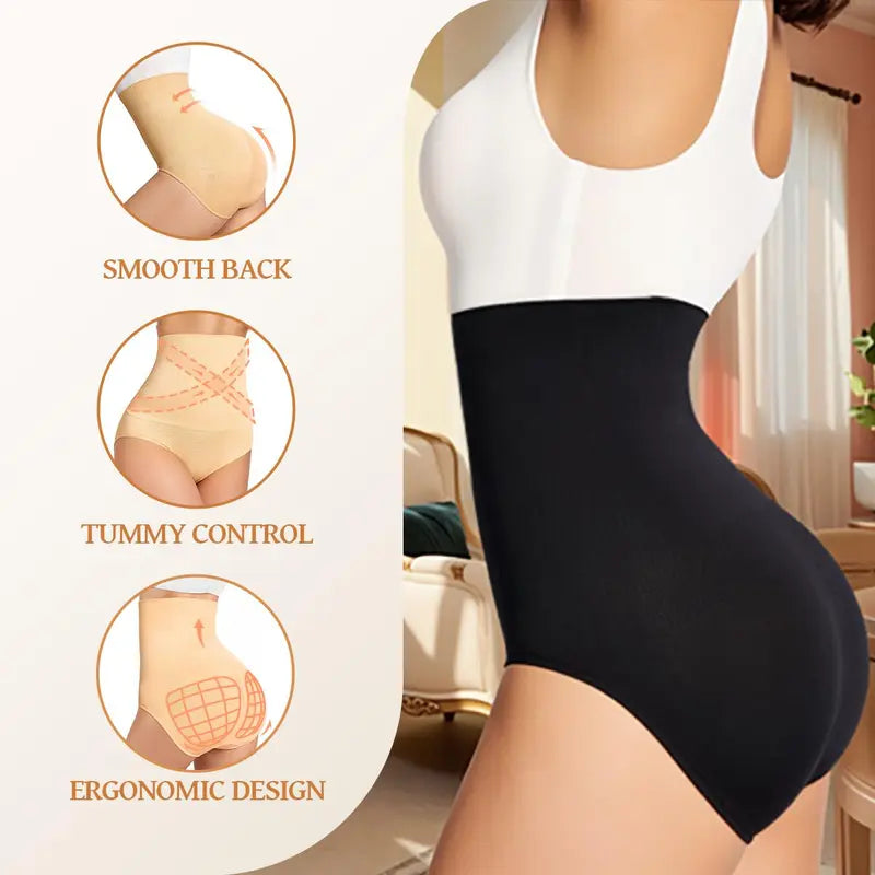 【⏰BUY 1 GET 1 FREE⏰】High Waist Tummy Control Shapewear Panties