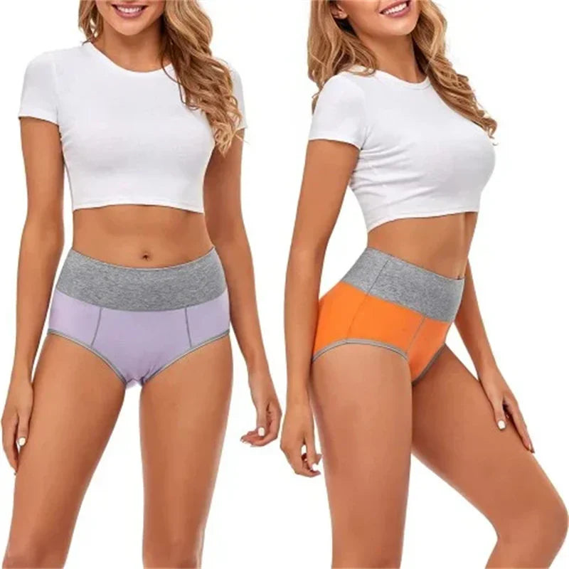 Buy 5 Get 5 Free Cotton Breathable Moisture-absorbing Antibacterial Underwear
