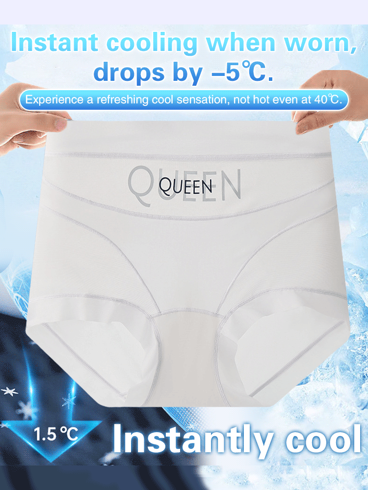 🔥Buy 1 get 1 free🔥[Pear-Shaped Body Savior] Ice Silk High-Waisted Shaping Panties