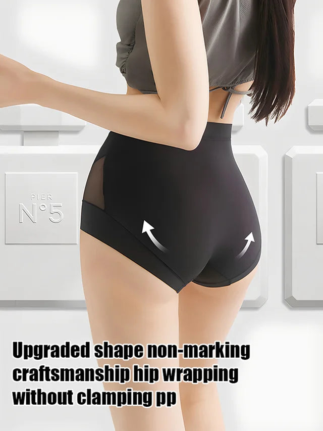 🔥Buy 1 get 1 free🔥[Pear-Shaped Body Savior] Ice Silk High-Waisted Shaping Panties
