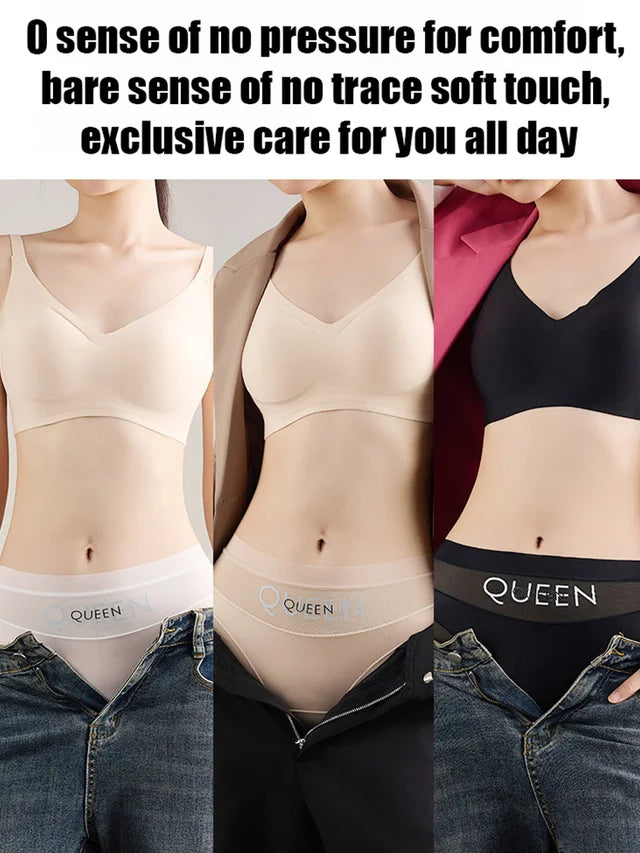 🔥Buy 1 get 1 free🔥[Pear-Shaped Body Savior] Ice Silk High-Waisted Shaping Panties