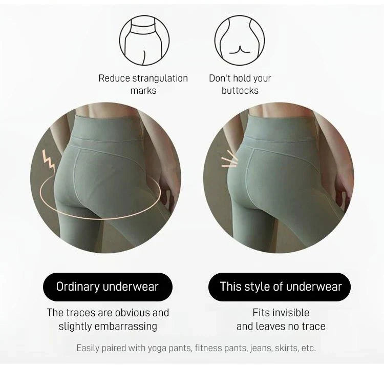 Buy one and get seven free HIGH WAISTED TUMMY TUCK HIP LIFTING NO TRACE WORMWOOD ANTIBACTERIAL PANTIES