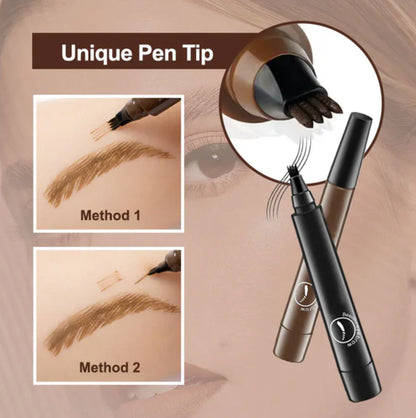 🔥Buy 1 Get 1 Free🔥Waterproof Four-tip Beard and Eyebrow Pen✨