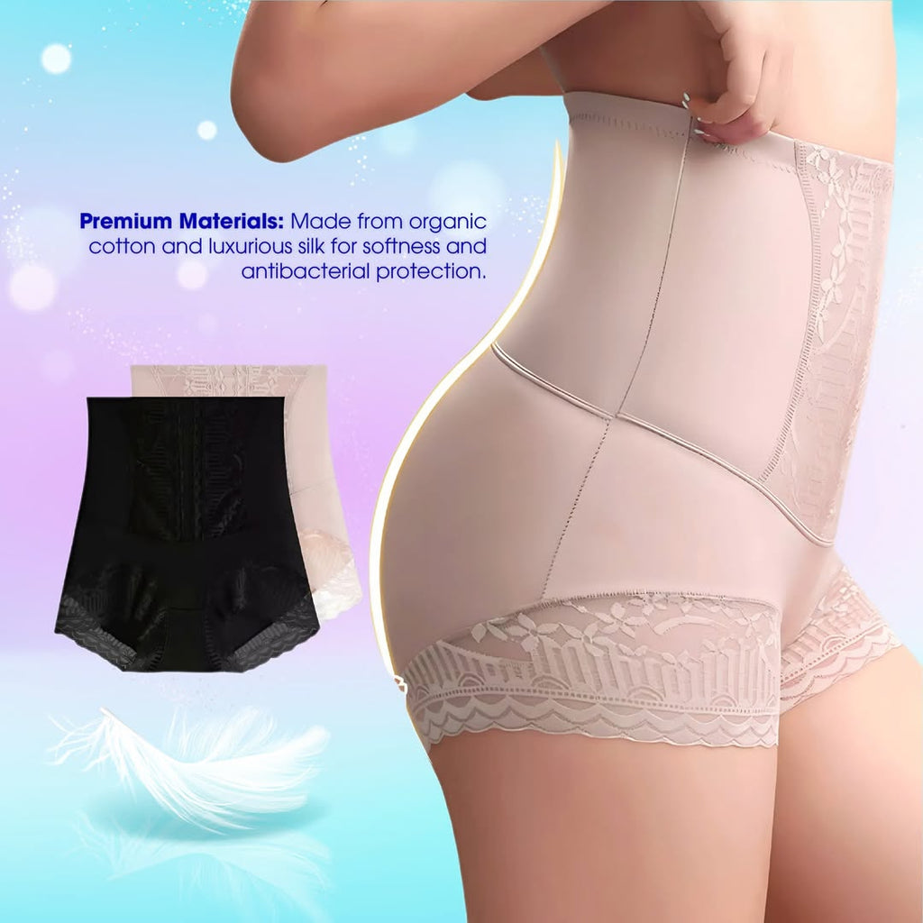 🔥 buy one get two free 🔥 high-stretch lace breathable belly cinching, buttock lifting and shaping pants