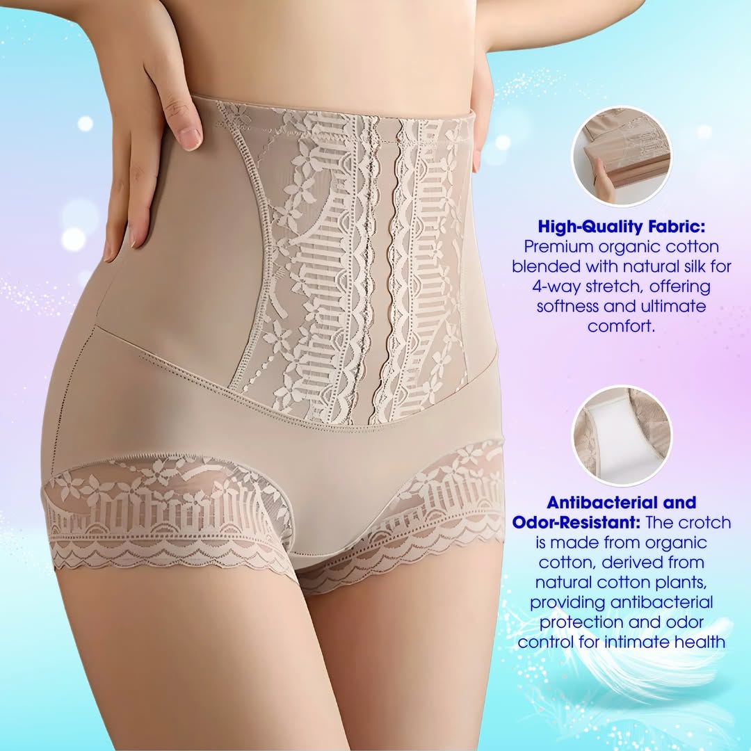 🔥 buy one get two free 🔥 high-stretch lace breathable belly cinching, buttock lifting and shaping pants