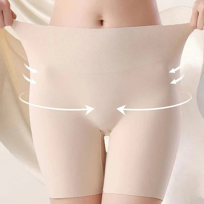 【⏰BUY 1 GET 1 FREE】High-waisted ice silk abdominal control and hip lifting underwear
