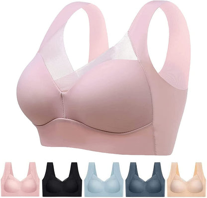 Plus Size Seamless Push Up Wireless Bras