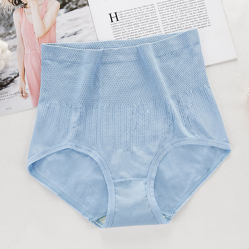 Buy one and get seven free HIGH WAISTED TUMMY TUCK HIP LIFTING NO TRACE WORMWOOD ANTIBACTERIAL PANTIES