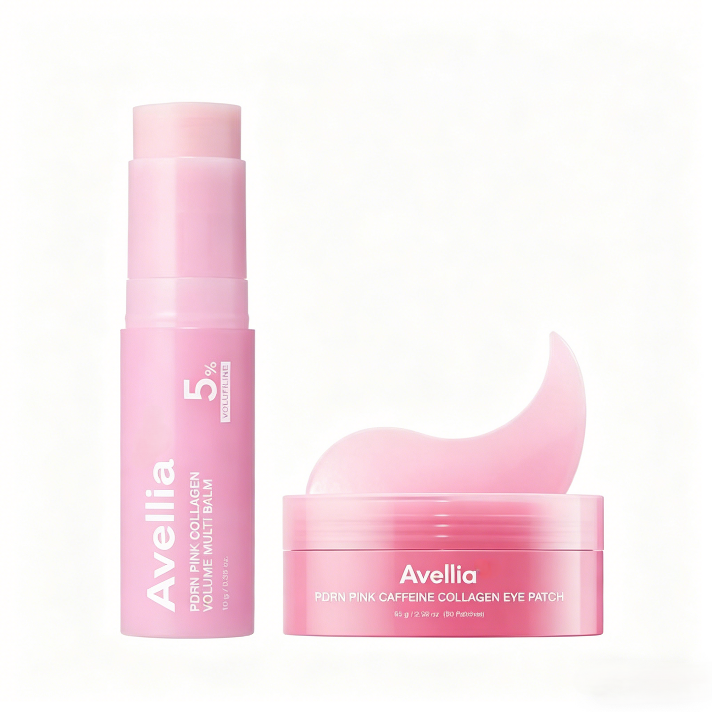 [NEW] Avellia PDRN Pink Collagen Volume Balm Stick All-in-One Anti-Aging Care for Smoother, Plumper, Youthful-Looking Skine-tss