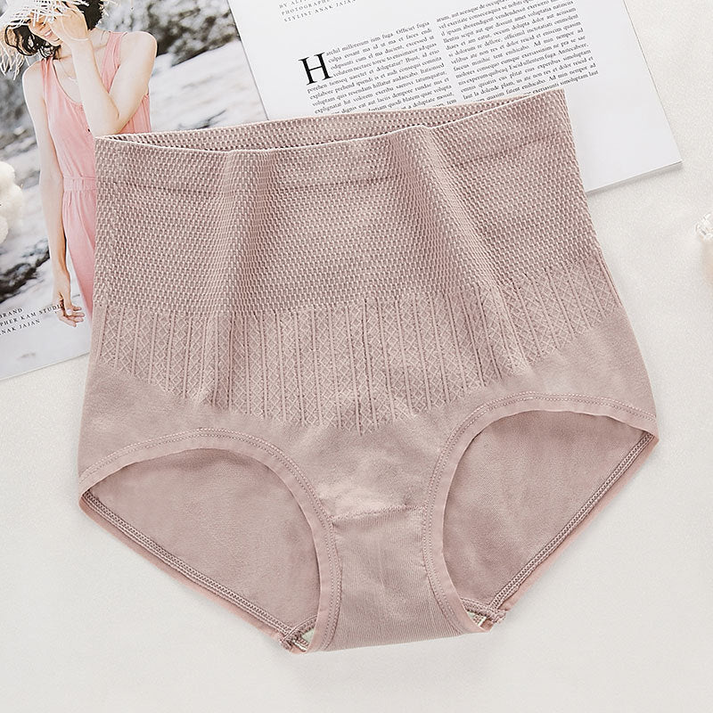 Buy one and get seven free HIGH WAISTED TUMMY TUCK HIP LIFTING NO TRACE WORMWOOD ANTIBACTERIAL PANTIES