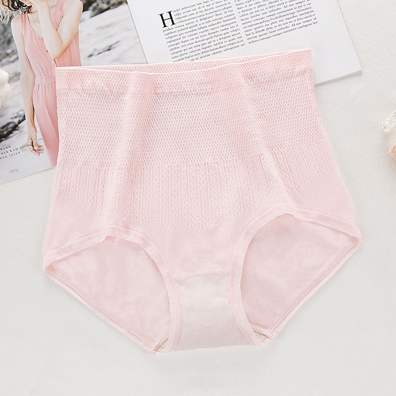 Buy one and get seven free HIGH WAISTED TUMMY TUCK HIP LIFTING NO TRACE WORMWOOD ANTIBACTERIAL PANTIES