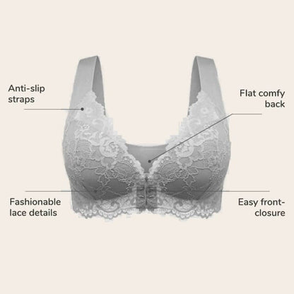 Front Closure 5D Shaping Push Up Bra