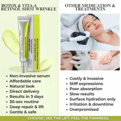 👏🌿Made and shipped from the USA 💫Tiworld® Botox & Vita-A Retinol Shot Wrinkle-Lift Tightening cream - Last Day Promotion 70% OFF