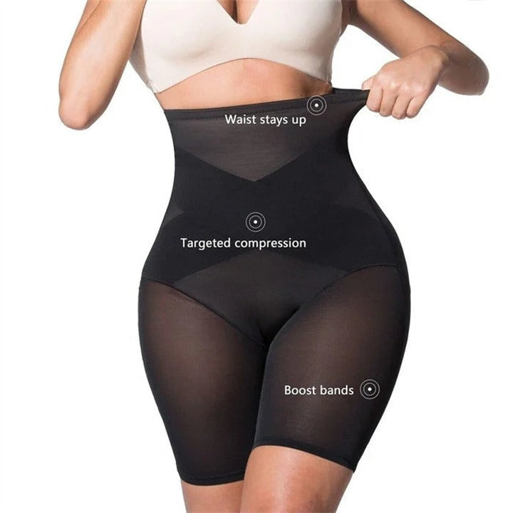 2023 New Cross Compression Abs  Booty High Waisted Shaper
