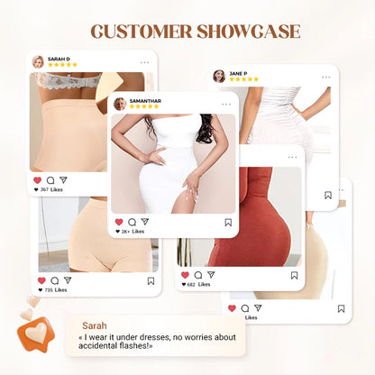 🔥Buy one get one free🔥Women's High-Waisted Ice Silk Tummy Control and Butt Lift Underwear