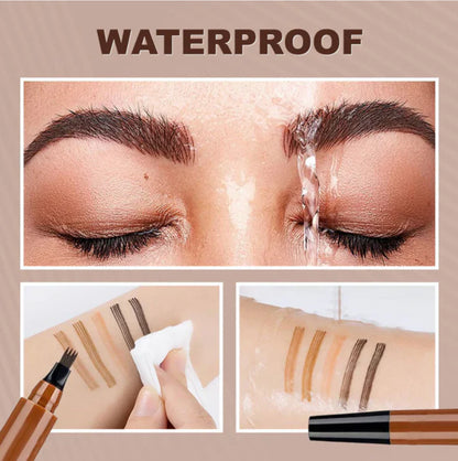 🔥Buy 1 Get 1 Free🔥Waterproof Four-tip Beard and Eyebrow Pen✨