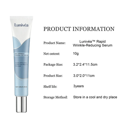 Results In 60 Seconds - Lunivéa™ Rapid Wrinkle-Reducing Serum for Wrinkles, Bags & Dark Circles