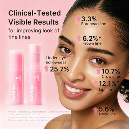 [NEW] Avellia PDRN Pink Collagen Volume Balm Stick All-in-One Anti-Aging Care for Smoother, Plumper, Youthful-Looking Skine-tss