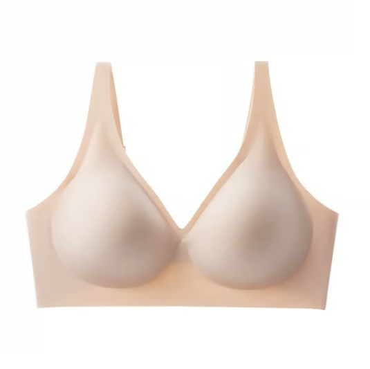 🏆 🔥Super Firming Leopard Print Jelly Bra | Women Wirefree Bras 👍No More Sagging Breasts